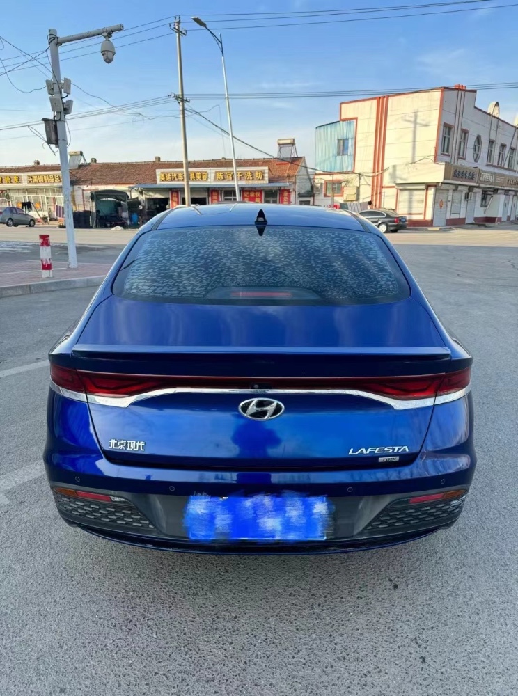 东营19年现代菲斯塔7