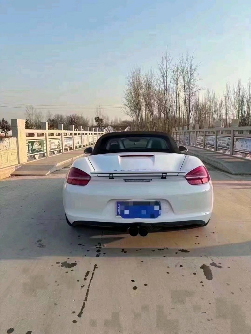 枣庄16年保时捷Boxster3