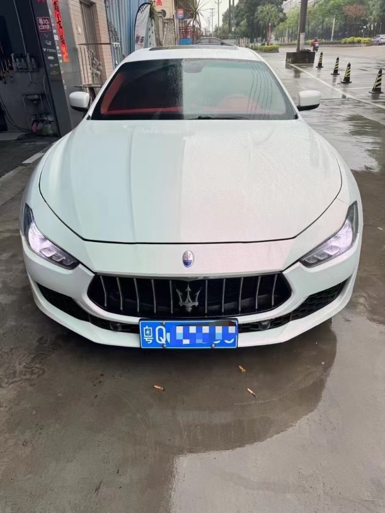 佛山14年玛莎拉蒂Ghibli1