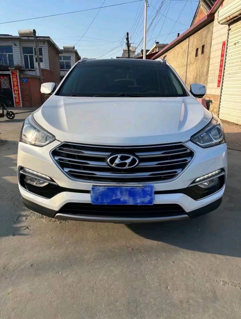 邯郸17年现代新胜达1