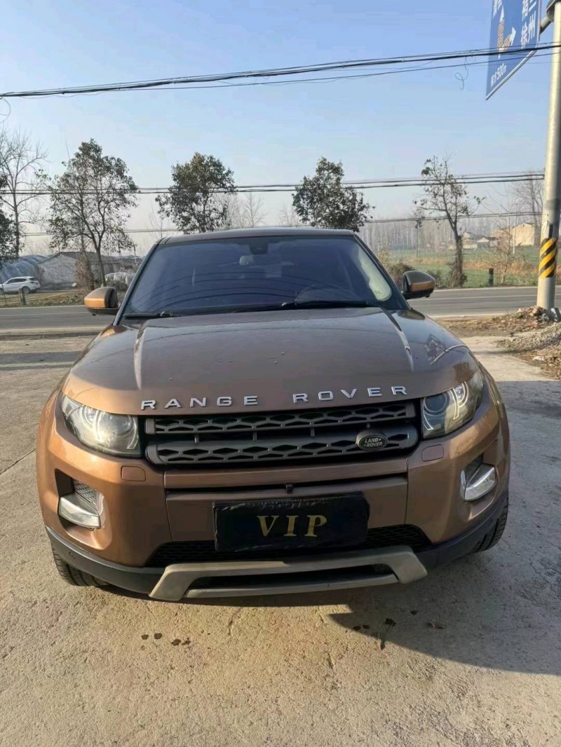 枣庄16年路虎揽胜极光(进口)1