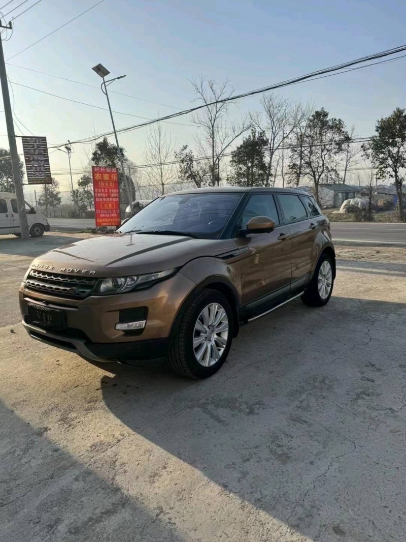 枣庄16年路虎揽胜极光(进口)4