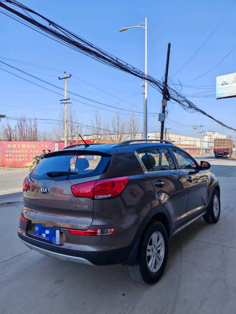 保定17年起亚智跑4