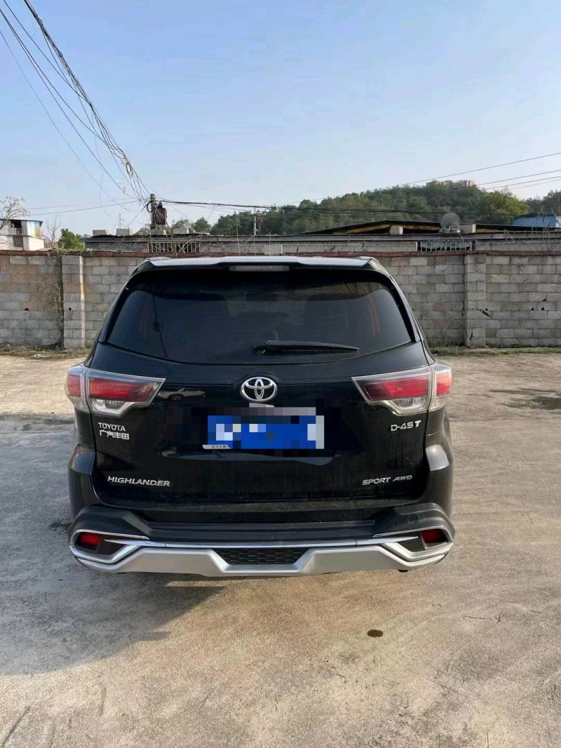 潍坊16年丰田汉兰达9