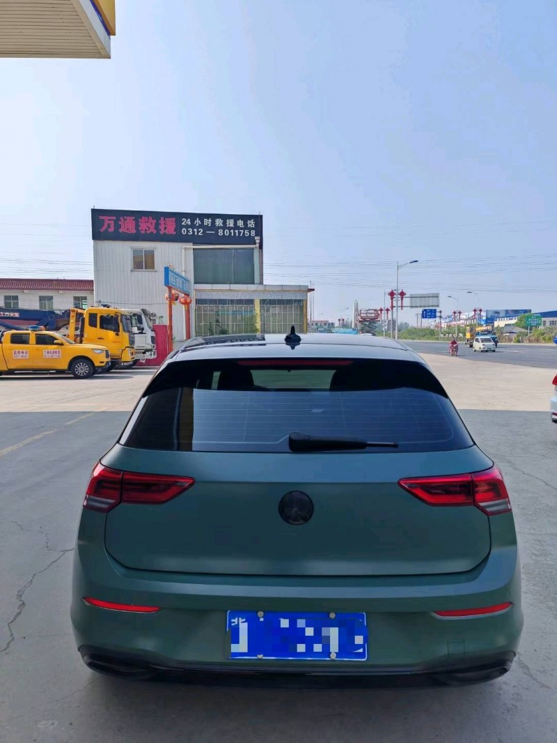 保定21年大众高尔夫8