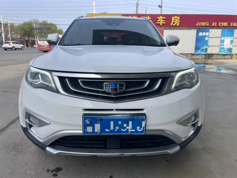 保定17年吉利博越1