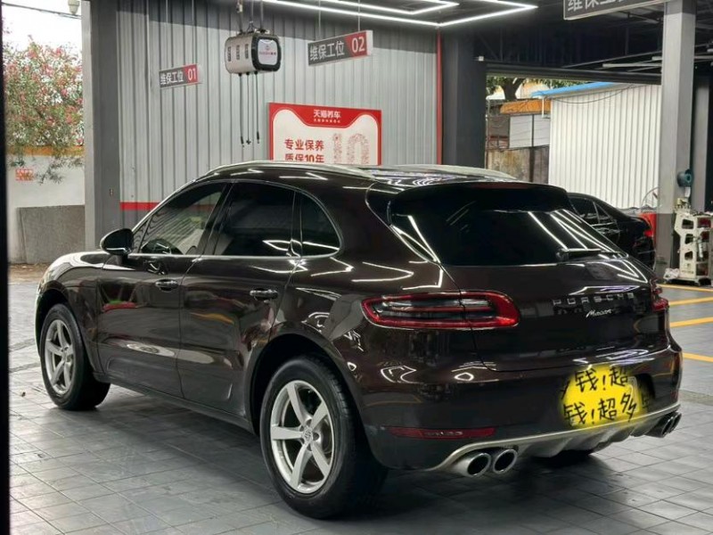 东莞18年保时捷Macan9