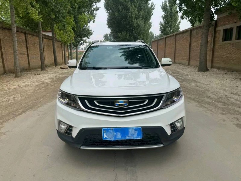 保定17年吉利博越1