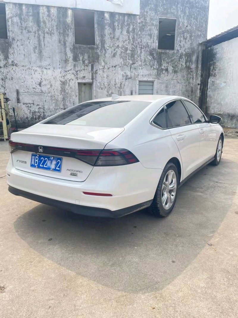 佛山23年本田雅阁7