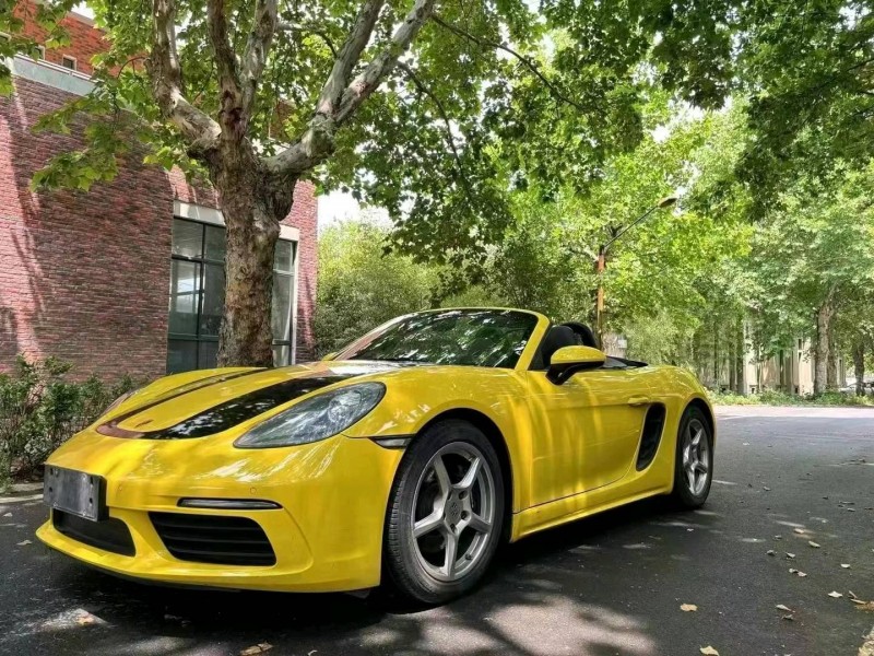 烟台17年保时捷Boxster2