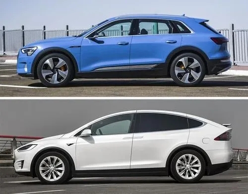 奧迪Q4 e-tron與特斯拉Model Y純電SUV