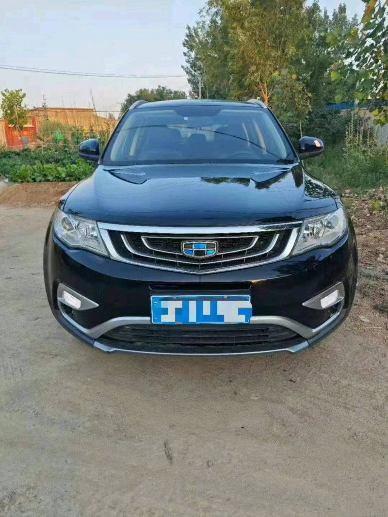 保定17年吉利博越1