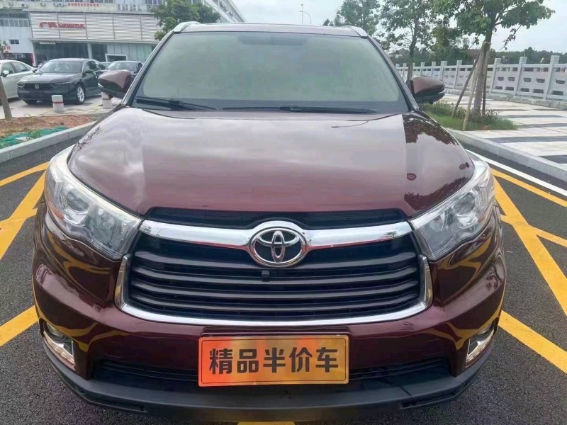 佛山17年丰田汉兰达1