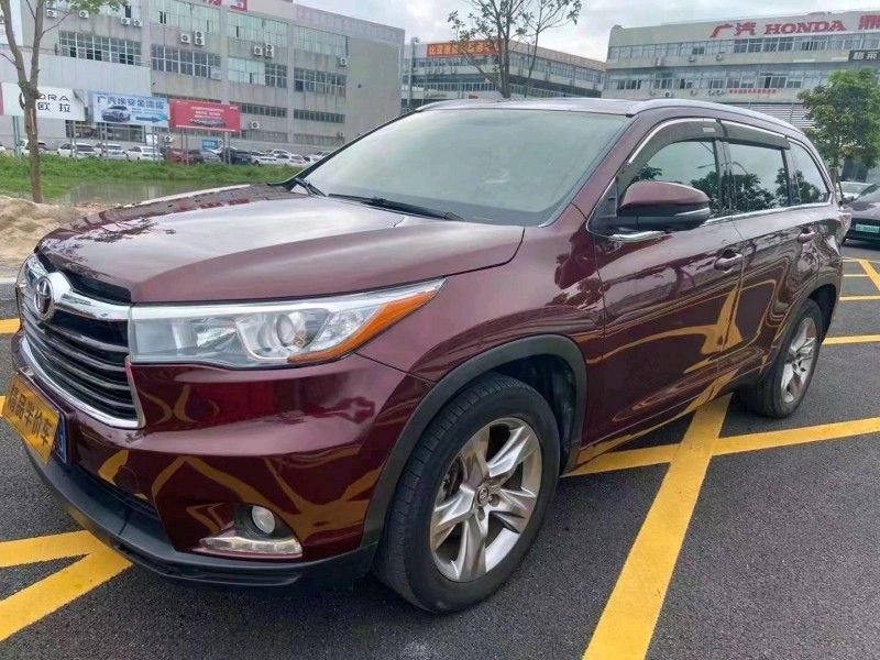 佛山17年丰田汉兰达2