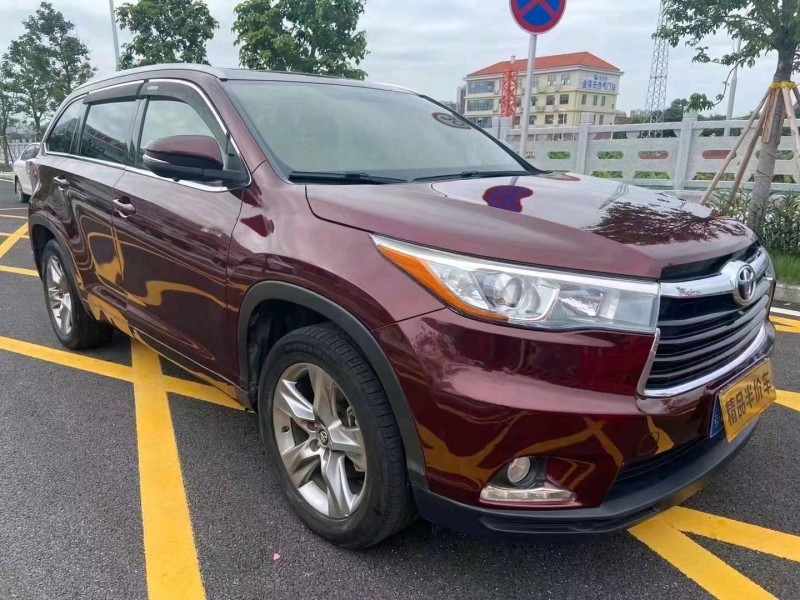 佛山17年丰田汉兰达3