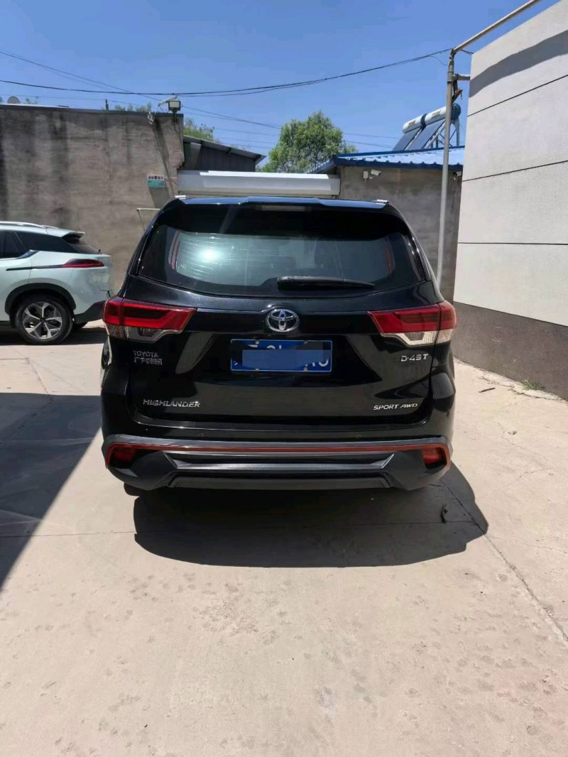 保定19年丰田汉兰达2