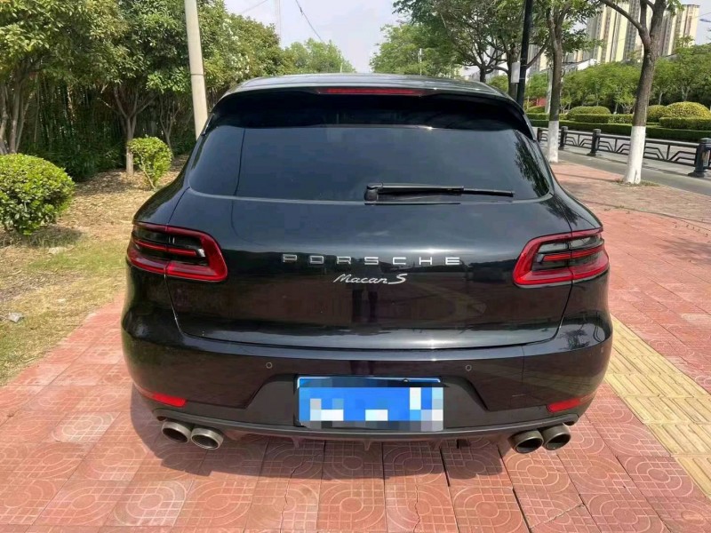 巢湖17年保时捷Macan9