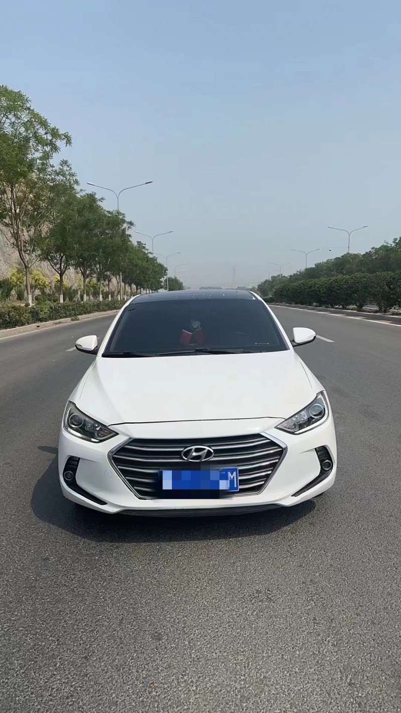 济南17年现代领动1