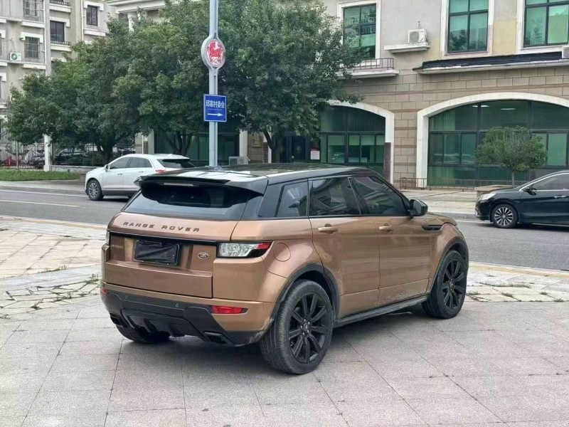 烟台14年路虎揽胜极光(进口)4