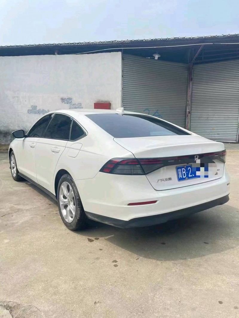 佛山23年本田雅阁7