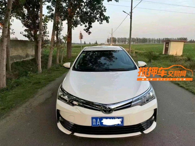 济南19年丰田卡罗拉1