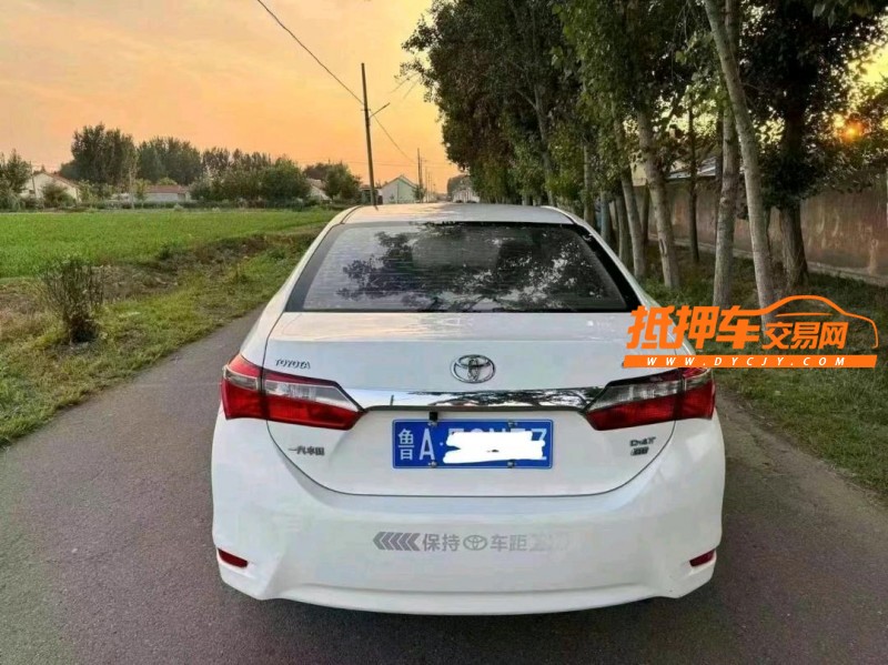 济南19年丰田卡罗拉9