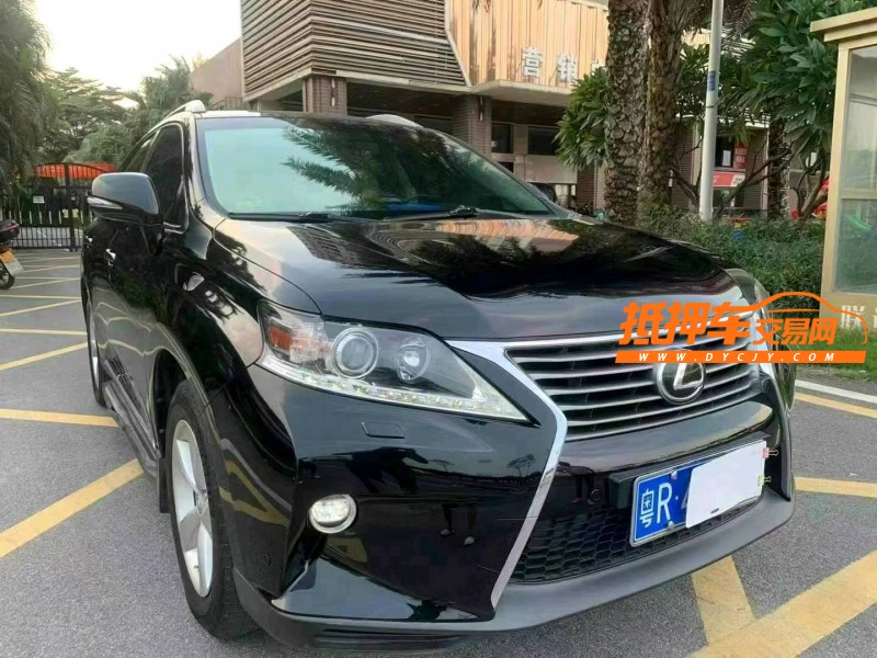 佛山15年雷克萨斯RX3
