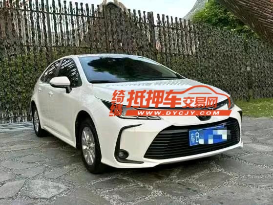 广州19年丰田卡罗拉2