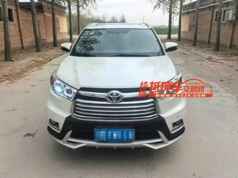 保定17年丰田汉兰达1