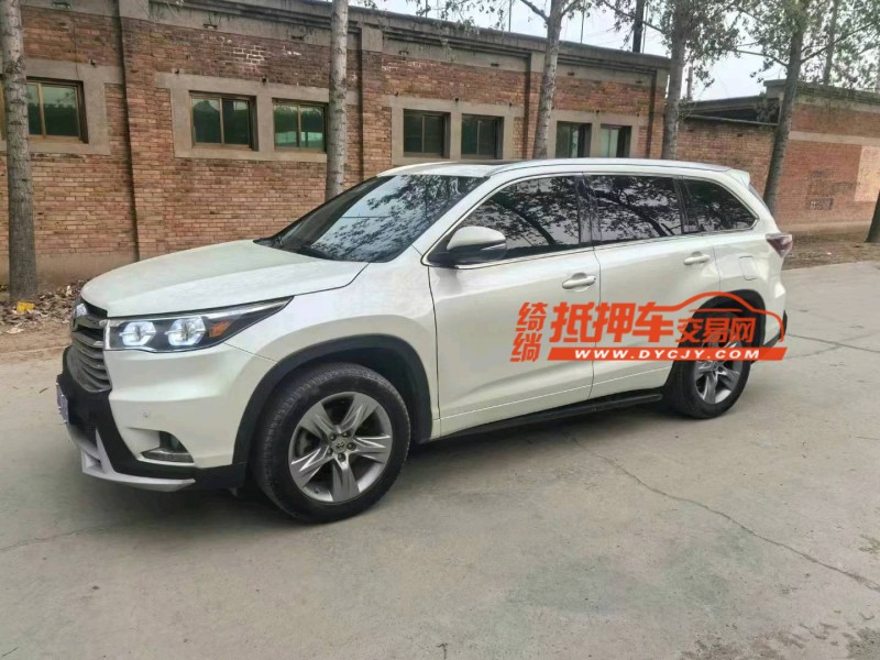 保定17年丰田汉兰达3