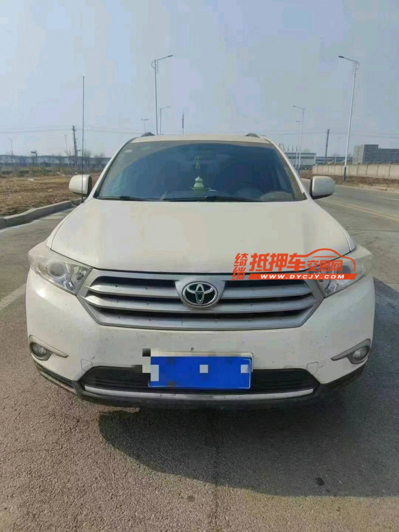 保定12年丰田汉兰达1