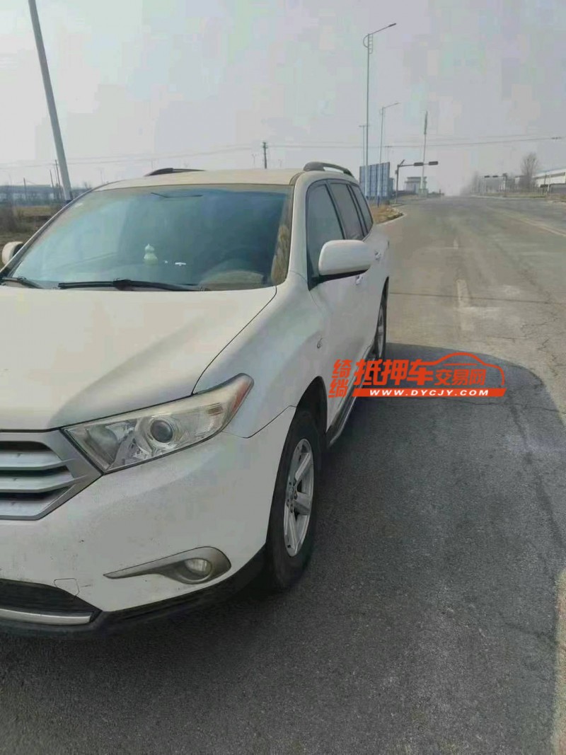 保定12年丰田汉兰达5