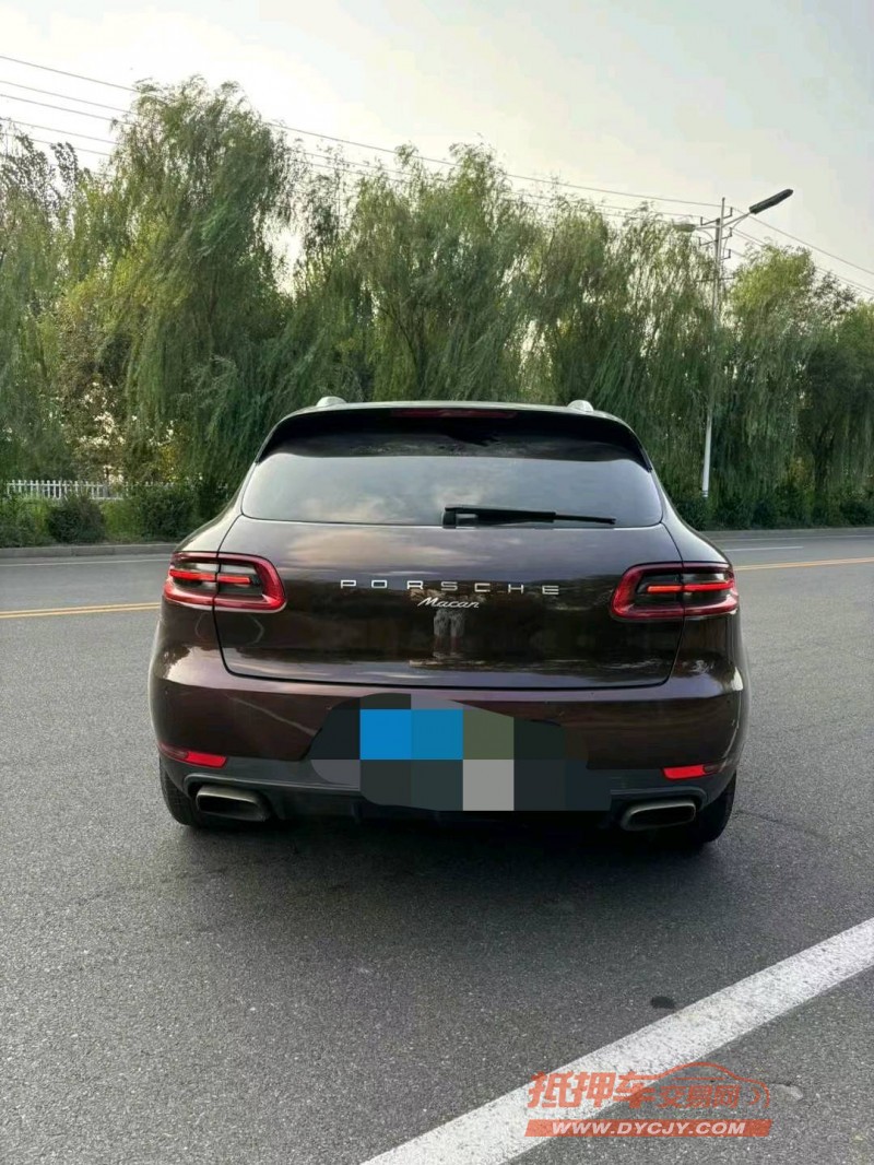 佛山15年保时捷Macan3