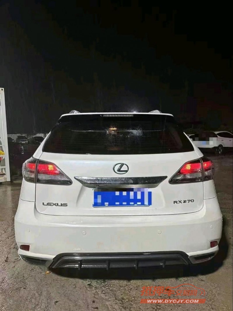 佛山14年雷克萨斯RX3