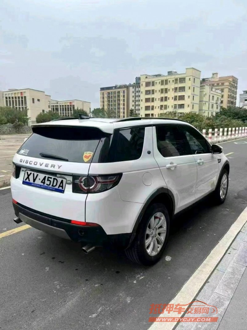 广州17年路虎发现神行8