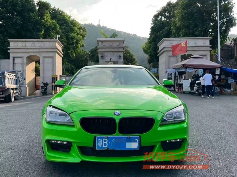 广州14年宝马6系1