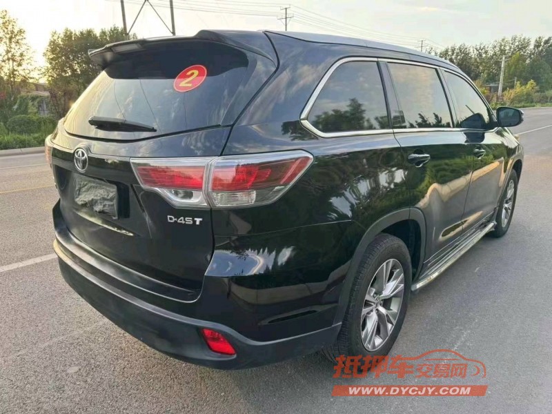 潍坊17年丰田汉兰达4