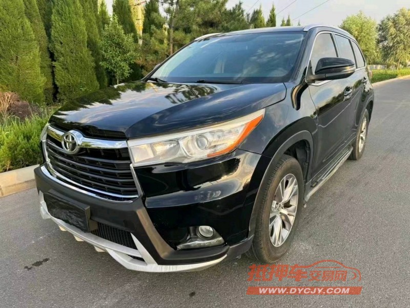 潍坊17年丰田汉兰达6