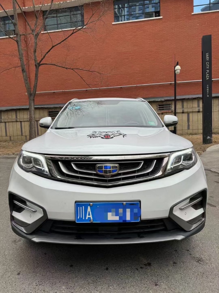 成都18年吉利博越1