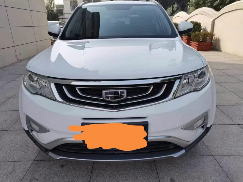 保定17年吉利博越1