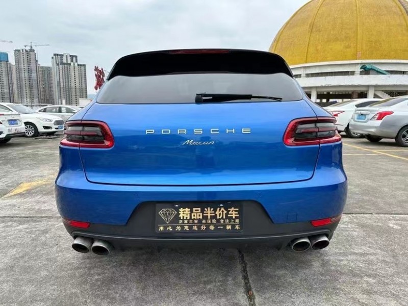东莞18年保时捷Macan9