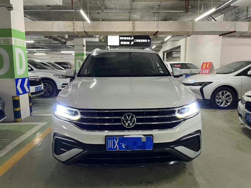 成都22年大众途观L1