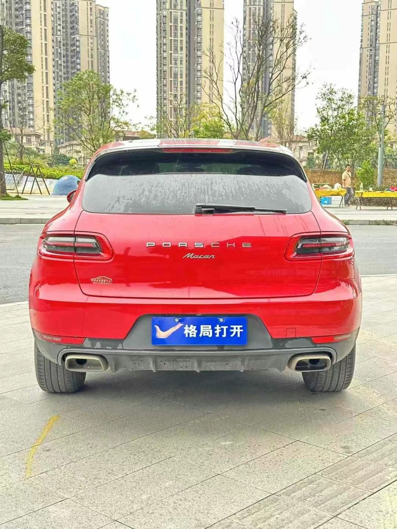 东莞18年保时捷Macan9