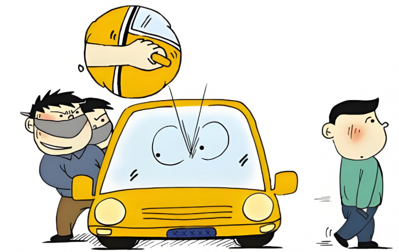 抵押車停車時如何防盜