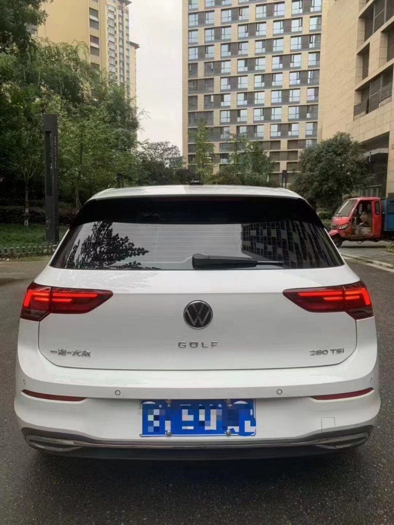 成都21年大眾高爾夫9