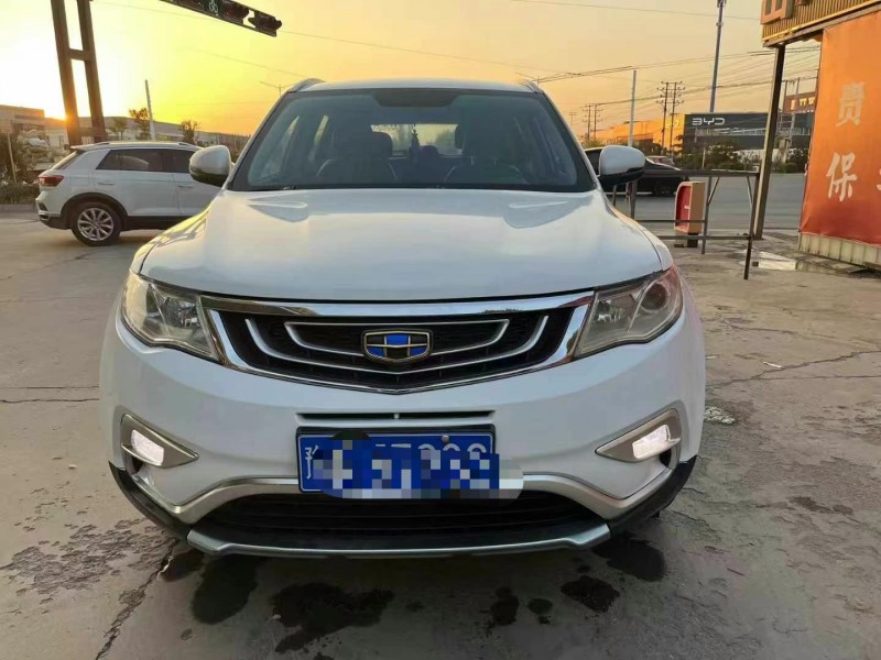 保定17年吉利博越1