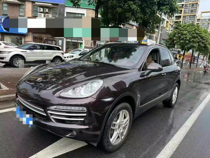 广州14年保时捷卡宴3