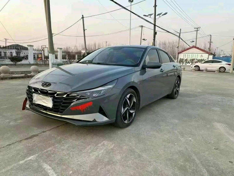 枣庄23年现代伊兰特2