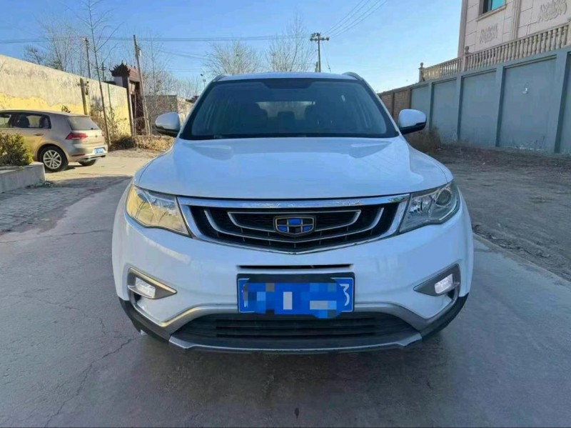 保定18年吉利博越1