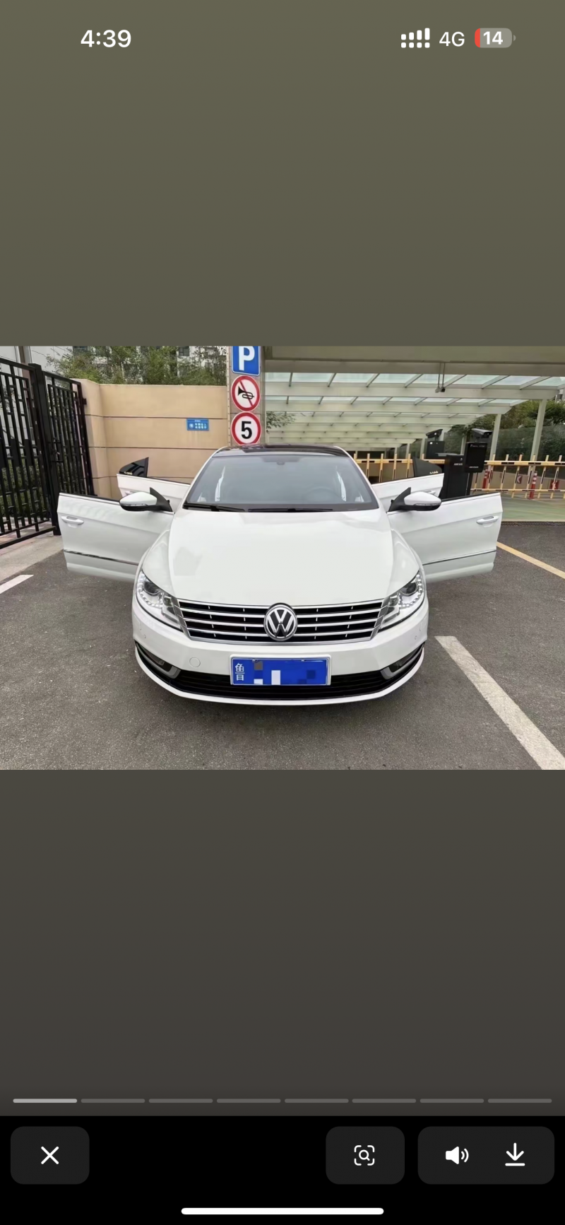 枣庄14年大众CC1